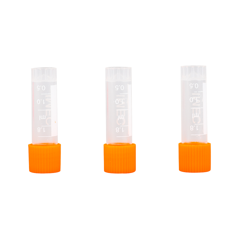 Equipo de prueba experimental, botella criogénica de laboratorio autosuficiente con rosca macho de 2ml, tubo criogénico